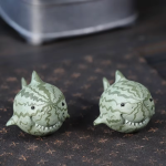 Tea pet squalo con motivo anguria in ceramica