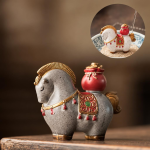 Tea pet termico a forma di cavallo — Borsetta rossa