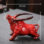 Tea pet toro in ceramica per il tè