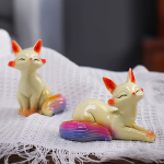 Tea pet volpe termocromico in ceramica