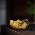 Tea pet zisha a forma di germoglio di bambù